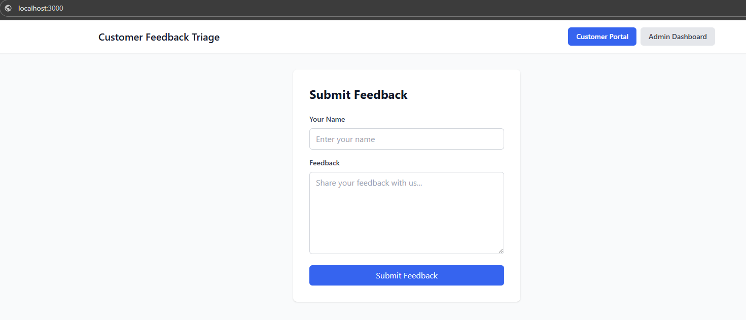 Customer portal